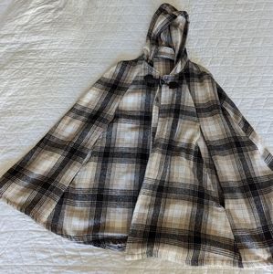 Plaid Flannel Cape!